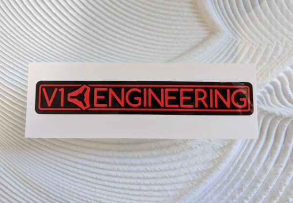 V1 Engineering Sticker - Long For Discount