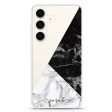 Black And White Marble Samsung Galaxy Ultra Clear Case Online Hot Sale