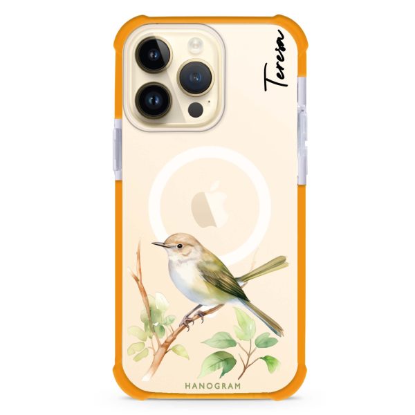 Warbler Whisper iPhone 15 Pro Max MagSafe Compatible Ultra Shockproof Case Discount