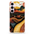 Abstract painting Samsung Galaxy Ultra Clear Case Supply