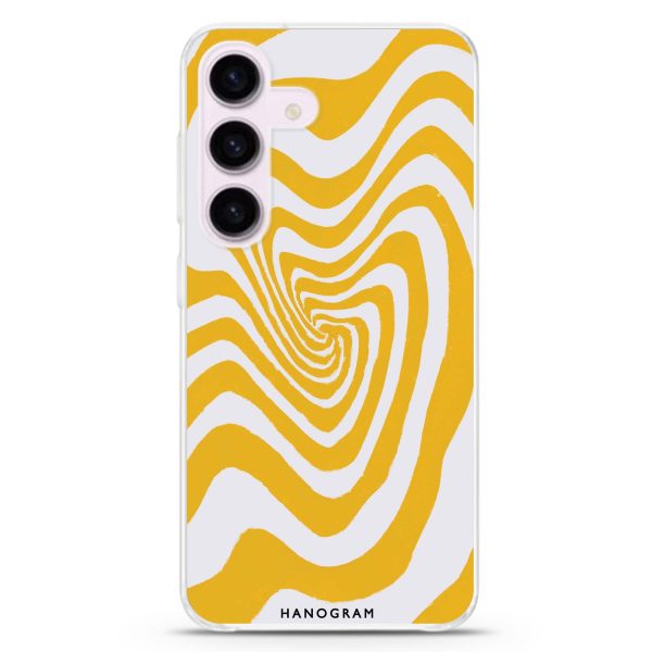 Abstract Paint Pattern Samsung Galaxy Ultra Clear Case For Sale