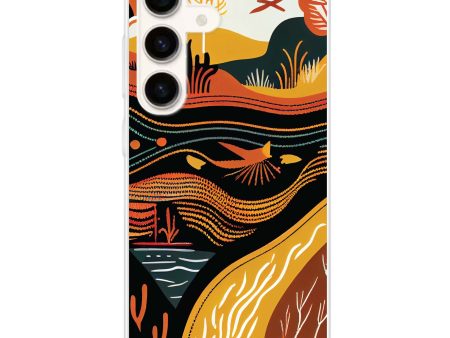 Abstract painting Samsung Galaxy Ultra Clear Case Supply