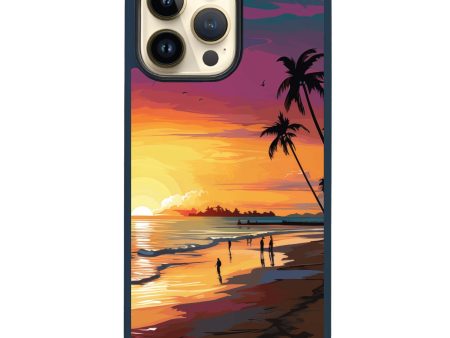 Sunset Glow iPhone 13 Pro Max Impact Guard Bumper Case Online Sale