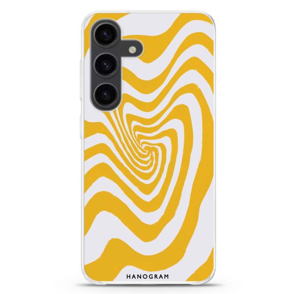 Abstract Paint Pattern Samsung Galaxy Ultra Clear Case For Sale