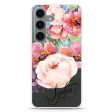 Awakening Watercolor Flowers Samsung Galaxy Ultra Clear Case For Sale