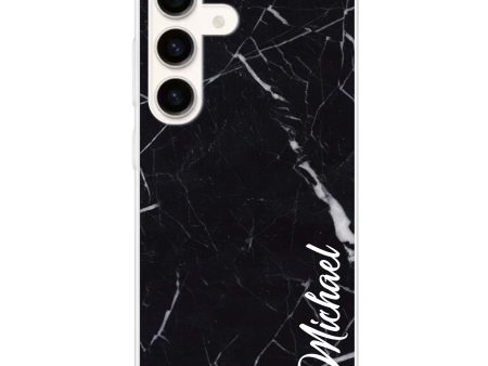 Black Marble – Deep Love Samsung Galaxy Ultra Clear Case Fashion