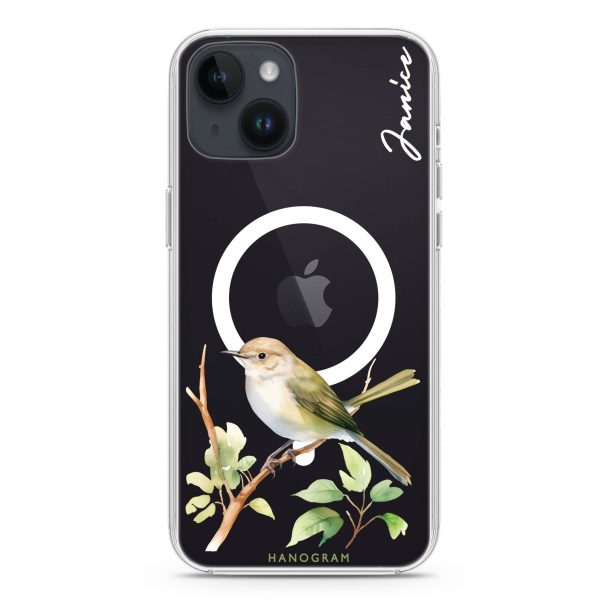 Warbler Whisper iPhone 14 Plus MagSafe Compatible Ultra Clear Case Online now