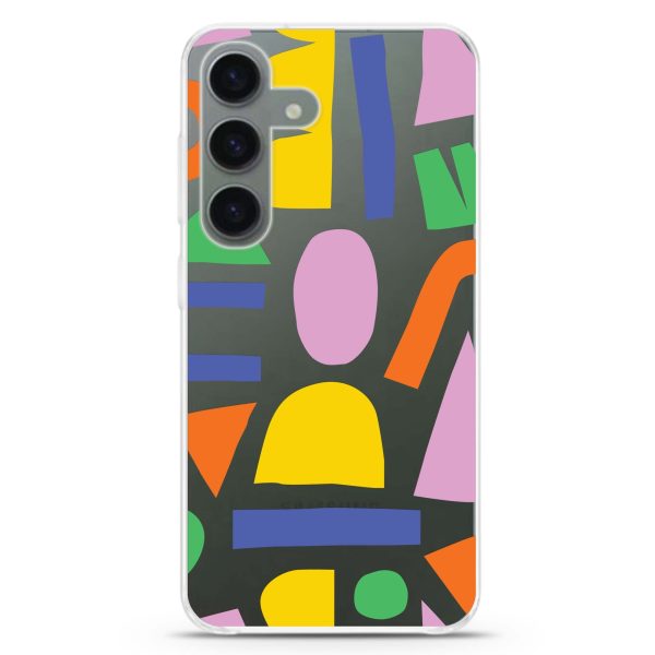 Abstract Doodles Samsung Galaxy Ultra Clear Case For Cheap