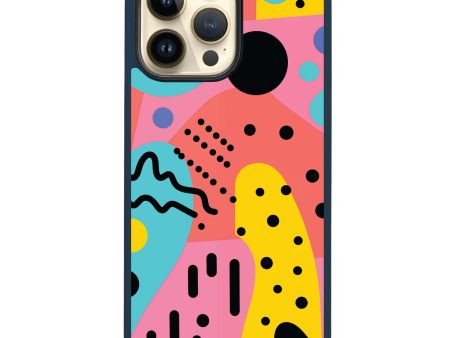 Retro Rhythm iPhone 13 Pro Max Impact Guard Bumper Case For Cheap