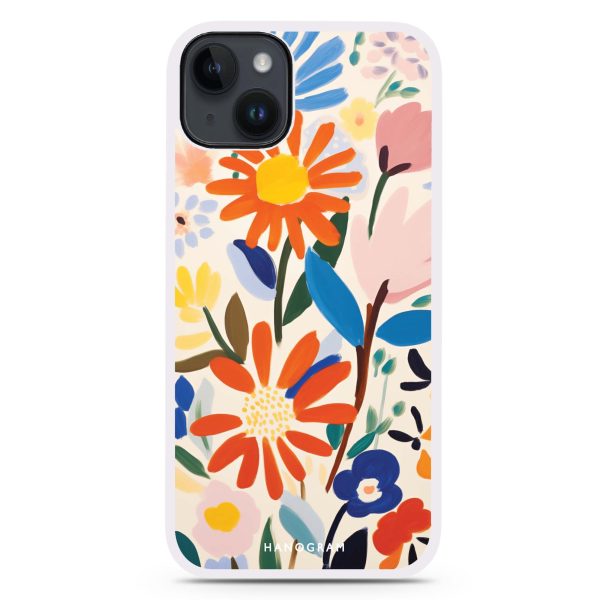 Bloom Brushwork iPhone 13 Mini Impact Guard Bumper Case Hot on Sale