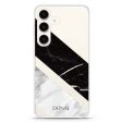 B & W Marble Samsung Galaxy Ultra Clear Case Discount