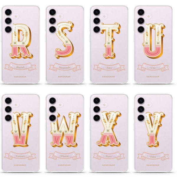 Artistic Monogram III Samsung Galaxy Ultra Clear Case Online Sale