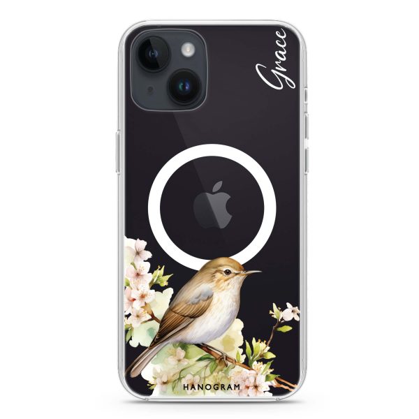 Warbler s Haven iPhone 14 Plus MagSafe Compatible Ultra Clear Case Discount