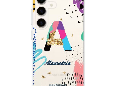 Artistic Monogram IV Samsung Galaxy Ultra Clear Case on Sale