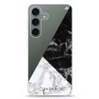 Black And White Marble Samsung Galaxy Ultra Clear Case Online Hot Sale