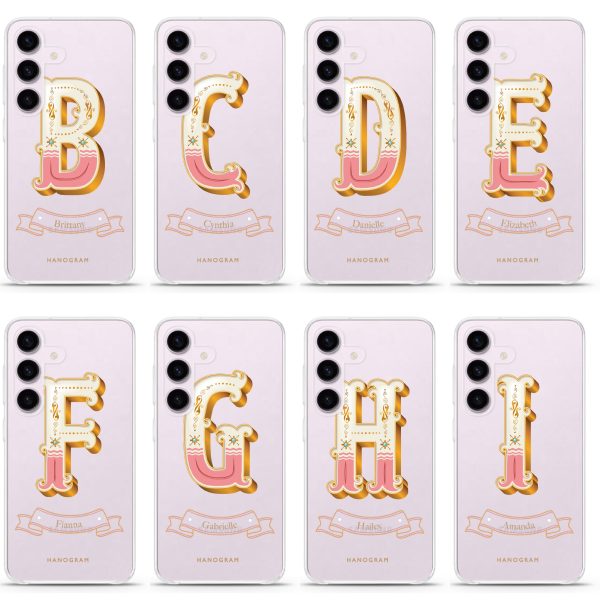 Artistic Monogram III Samsung Galaxy Ultra Clear Case Online Sale