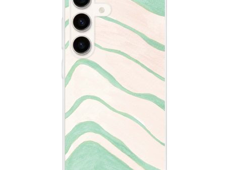 Abstract Paint Pattern Samsung Galaxy Ultra Clear Case For Sale