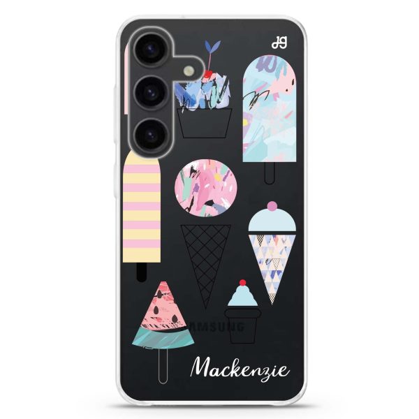 Artistic Ice cream II Samsung Galaxy Ultra Clear Case For Discount