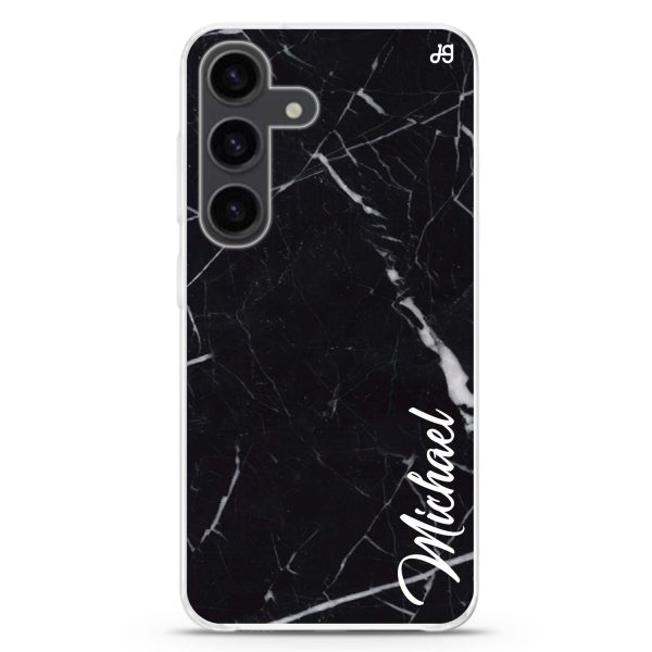 Black Marble – Deep Love Samsung Galaxy Ultra Clear Case Fashion