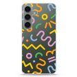 Abstract Doodles Samsung Galaxy Ultra Clear Case Hot on Sale