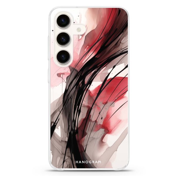 Artisan Strokes Samsung Galaxy Ultra Clear Case Fashion