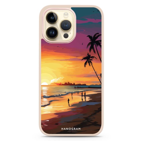 Sunset Glow iPhone 13 Pro Max Impact Guard Bumper Case Online Sale