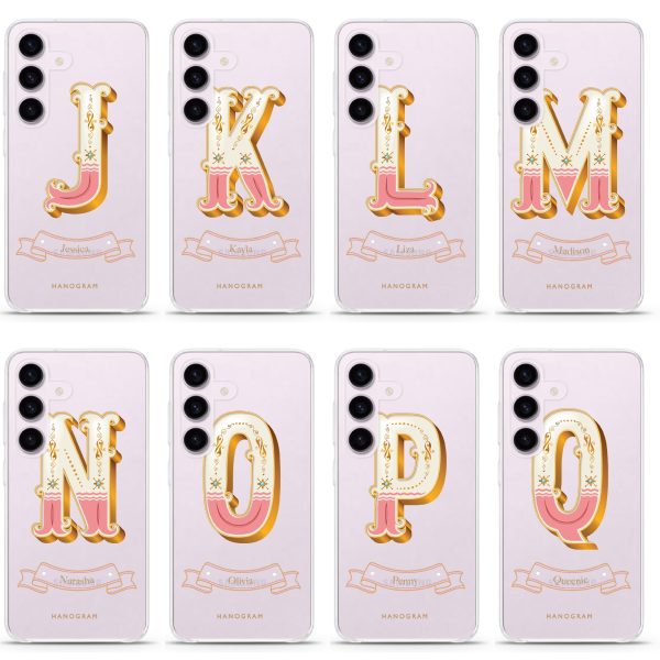 Artistic Monogram III Samsung Galaxy Ultra Clear Case Online Sale