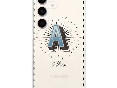 Artistic Monogram III Samsung Galaxy Ultra Clear Case Online Sale