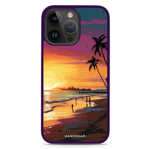 Sunset Glow iPhone 13 Pro Max Impact Guard Bumper Case Online Sale