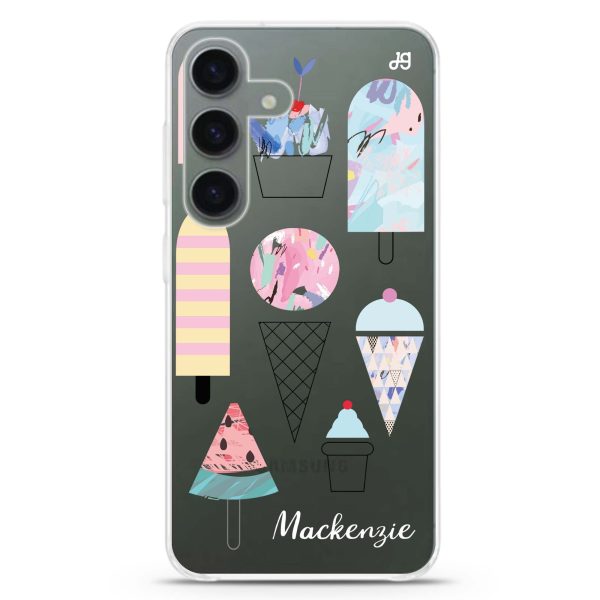 Artistic Ice cream II Samsung Galaxy Ultra Clear Case For Discount