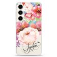 Awakening Watercolor Flowers Samsung Galaxy Ultra Clear Case For Sale