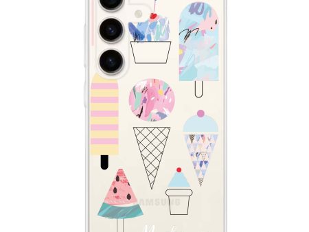 Artistic Ice cream II Samsung Galaxy Ultra Clear Case For Discount