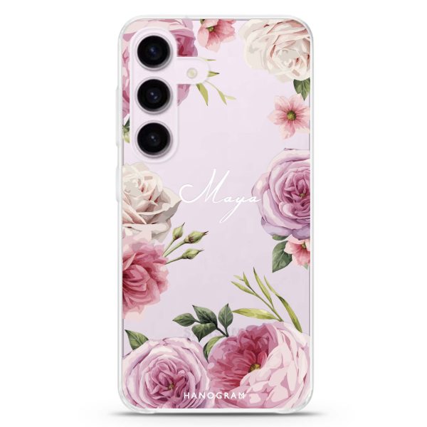 Beautiful Pretty Floral Samsung Galaxy Ultra Clear Case Online