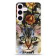 Watercolour Cat Samsung Galaxy Ultra Clear Case Online Hot Sale