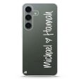 Vertical Names Samsung Galaxy Ultra Clear Case Fashion