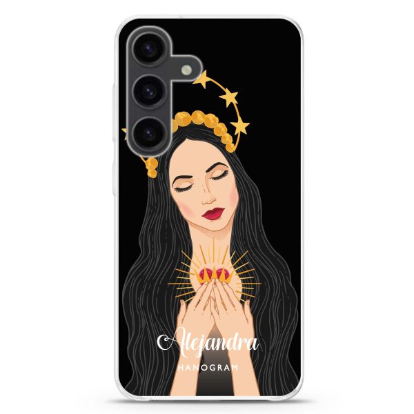 The Virgin Mary Samsung Galaxy Ultra Clear Case Cheap