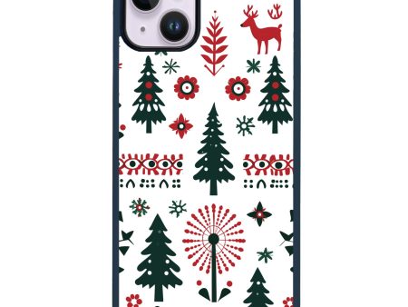 Winter Wonderland iPhone 13 Impact Guard Bumper Case For Discount