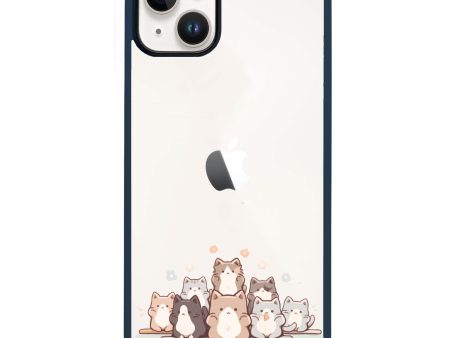 Zen Cat Calm iPhone 13 Mini Impact Guard Bumper Case Hot on Sale