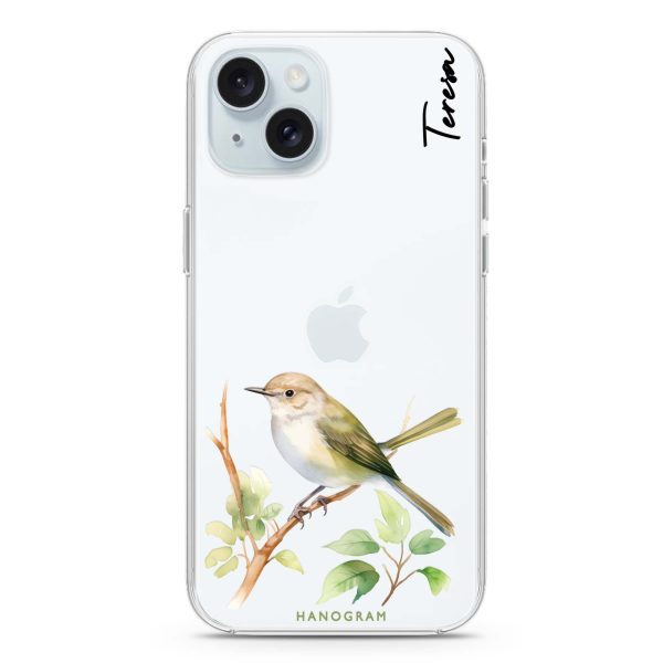 Warbler Whisper iPhone 15 Plus Ultra Clear Case Fashion