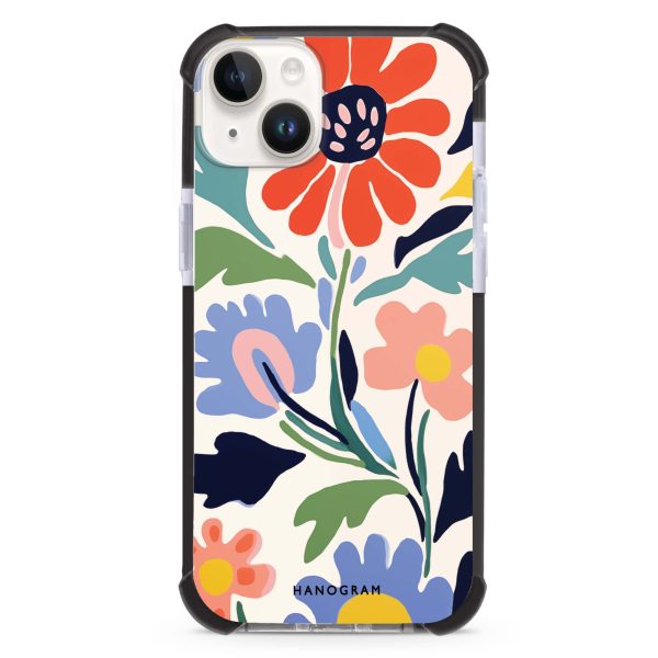 Brushed Blossoms iPhone 14 Ultra Shockproof Case Fashion