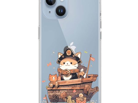 Buccaneer Kitty iPhone 13 Mini Ultra Clear Case Discount