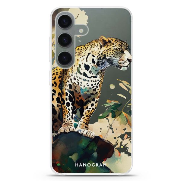 A leopard Samsung Galaxy Ultra Clear Case Online Hot Sale