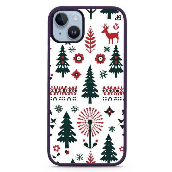 Winter Wonderland iPhone 13 Impact Guard Bumper Case For Discount