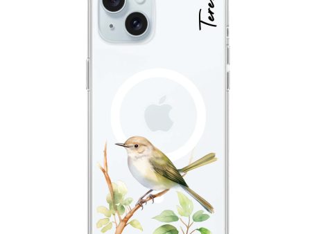 Warbler Whisper iPhone 15 Plus MagSafe Compatible Ultra Clear Case Supply