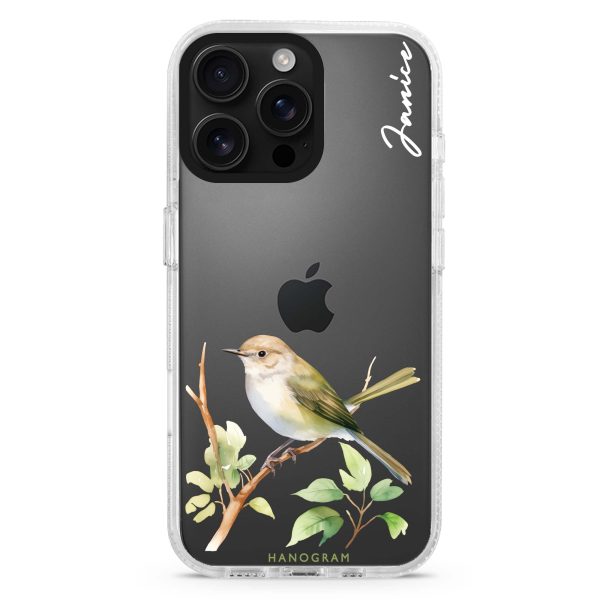 Warbler Whisper iPhone 14 Pro Ultra Clear Case on Sale