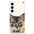 Watercolour Cat Samsung Galaxy Ultra Clear Case Supply