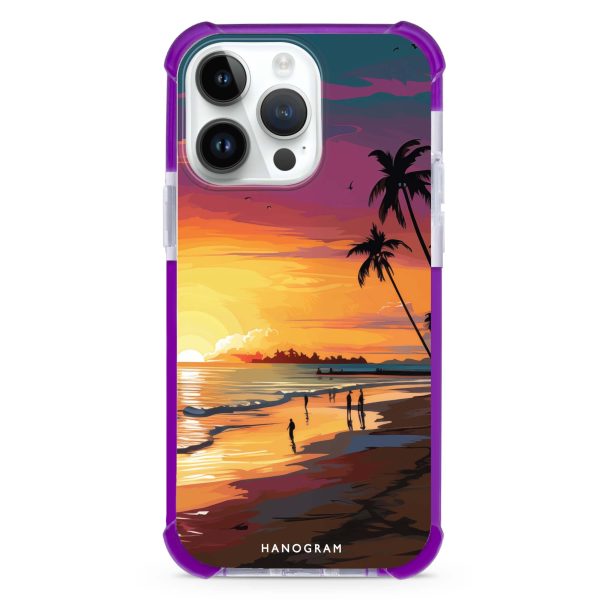 Sunset Glow iPhone 14 Pro Max Ultra Shockproof Case Fashion