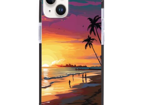 Sunset Glow iPhone 14 MagSafe Compatible Ultra Shockproof Case Discount