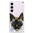 Watercolour Cat Samsung Galaxy Ultra Clear Case Online Sale