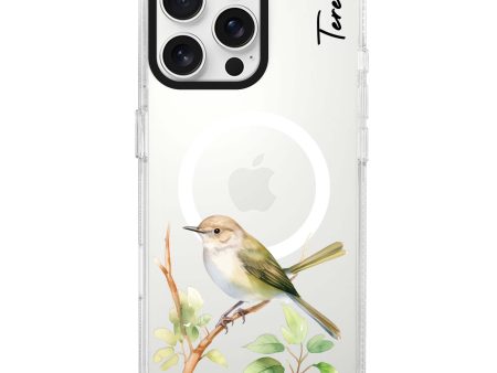 Warbler Whisper iPhone 15 Pro MagSafe Compatible Ultra Clear Case Supply